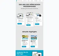 Kleine Seitenvorschau von abo.moz.de