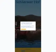 Kleine Seitenvorschau von schlierseerhof.de