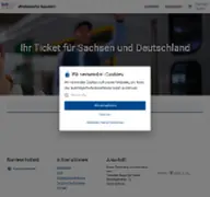 Kleine Seitenvorschau von aboportal.mitteldeutsche-regiobahn.de