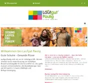 Kleine Seitenvorschau von laufgut-paulig.de