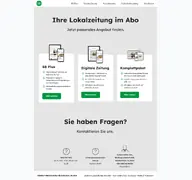 Kleine Seitenvorschau von abo.schwarzwaelder-bote.de