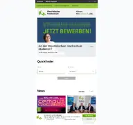 Kleine Seitenvorschau von w-hs.de