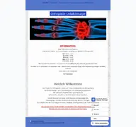 Kleine Seitenvorschau von orthopaediepankow.de