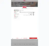 Kleine Seitenvorschau von aboservice.waz.de