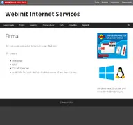 Kleine Seitenvorschau von webinit.de