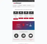 Kleine Seitenvorschau von webkeeper.ch