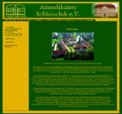 Kleine Seitenvorschau von schloss-ammelshain.de