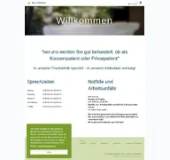 Kleine Seitenvorschau von orthos-praxisklinik.de