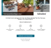 Kleine Seitenvorschau von kosche-konfigurator.madebyparkside.at