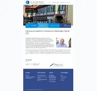Kleine Seitenvorschau von orthospital.de