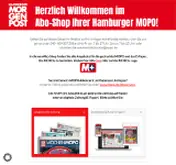 Kleine Seitenvorschau von aboshop.mopo.de