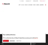 Kleine Seitenvorschau von roeckl.de