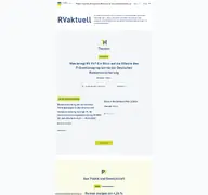 Kleine Seitenvorschau von rvaktuell.de