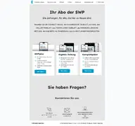 Kleine Seitenvorschau von abo.swp.de