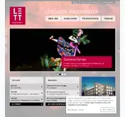 Kleine Seitenvorschau von leipzigertanztheater.de