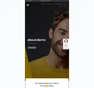Kleine Seitenvorschau von about-dents.de