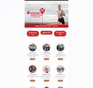 Kleine Seitenvorschau von kuestenmarathon.de