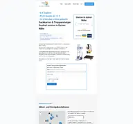 Kleine Seitenvorschau von sackkarre-mieten.de