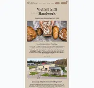 Kleine Seitenvorschau von baeckerei-kreitmaier.de