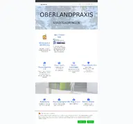 Kleine Seitenvorschau von oberlandpraxis.de
