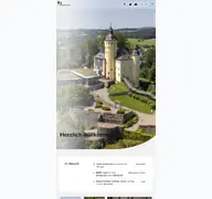 Kleine Seitenvorschau von schloss-homburg.de