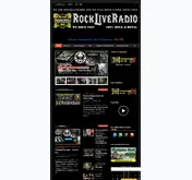 Kleine Seitenvorschau von rockliveradio.de