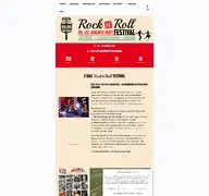 Kleine Seitenvorschau von rocknroll-festival.de