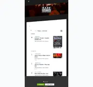 Kleine Seitenvorschau von bar.rareguitar.de