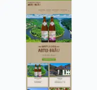 Kleine Seitenvorschau von abtei-brauerei.de