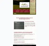 Kleine Seitenvorschau von golfcluboberberg.de