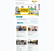 Kleine Seitenvorschau von karriereportal.regens-wagner.de