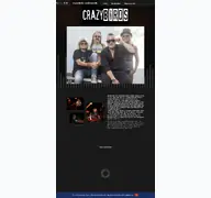 Kleine Seitenvorschau von crazybirds-rockband.de
