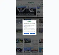 Kleine Seitenvorschau von metroseoul.co.kr