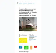 Kleine Seitenvorschau von st-theresia-birkenwerder.de