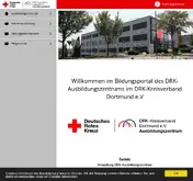 Kleine Seitenvorschau von abz.drk-dortmund.de