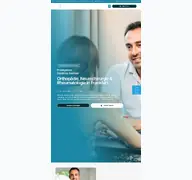 Kleine Seitenvorschau von orthopaede-frankfurt-privat.de