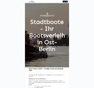 Kleine Seitenvorschau von stadtboote.de