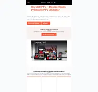 Kleine Seitenvorschau von crystal-iptv.de