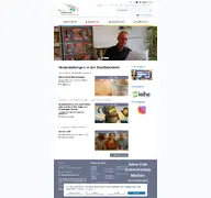 Kleine Seitenvorschau von stadtbuecherei.laatzen.de