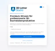 Kleine Seitenvorschau von academy.3d-letter-studio.de