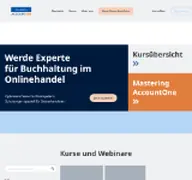 Kleine Seitenvorschau von academy.accountone.de