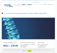 Kleine Seitenvorschau von orthopaedie-doesch.de