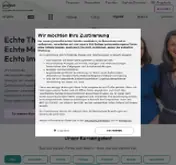 Kleine Seitenvorschau von academy.brigitte.de