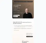 Kleine Seitenvorschau von orthopaedie-sommer.de