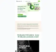 Kleine Seitenvorschau von academy.impulse-hm.de