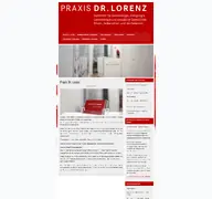 Kleine Seitenvorschau von praxislorenz.de