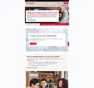 Kleine Seitenvorschau von jackson.com