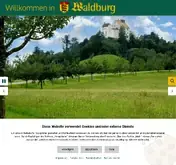 Kleine Seitenvorschau von gemeinde-waldburg.de