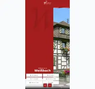 Kleine Seitenvorschau von gemeinde-weissbach.de