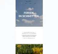 Kleine Seitenvorschau von schmitten-ferien.de